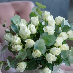 35 White Roses