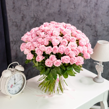 101 Trandafiri Roz alt vedere product 4