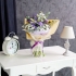 Buchet Alb-Violet alt vedere product 2