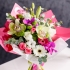 Buchet Alb-Verde-Fuchsia alt vedere product 4