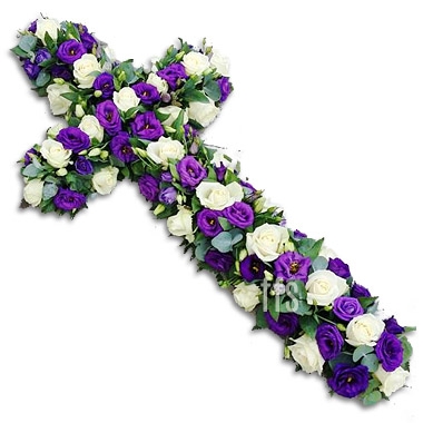 Funeral Flower Cross Nr. 3 Pâncota | OkFlora