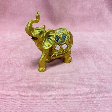 madman Screech Knead Cadou Elefant Decorativ Auriu