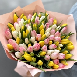 Bouquet of 101 Tulips