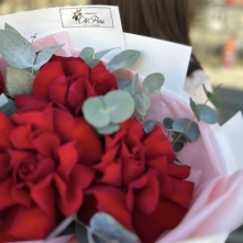 Bouquets of Red Frech Roses alt vedere product 4