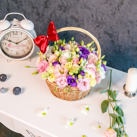 Lisianthus Multicolor in Cos alt vedere product 5