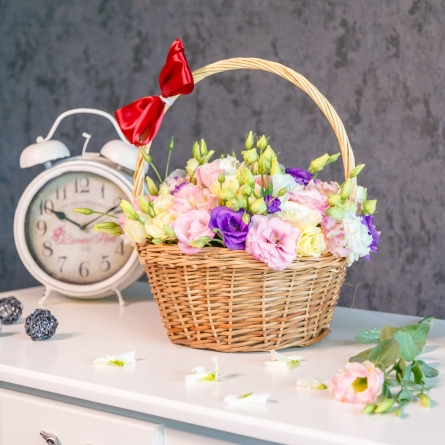 Lisianthus Multicolor in Cos alt vedere product 6