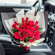 Buchet de Trandafiri Rosii (25 fire) alt vedere product 5