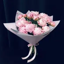 Buchet Bujori Roz alt vedere product 2