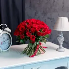 Red Roses  101 pcs alt vedere product 4