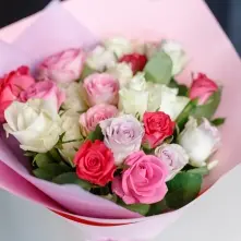 25 Roses Pink Mix alt vedere product 2