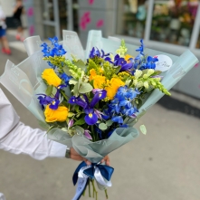 Buchet cu Trandafiri si Flori Mov alt vedere product 5