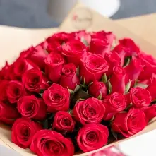 51 Red Roses in Paper alt vedere product 3