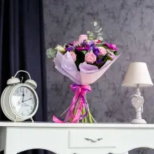 Buchet Roz-Mov-Fuchsia alt vedere product 6